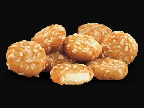 Bouchées de camembert panées