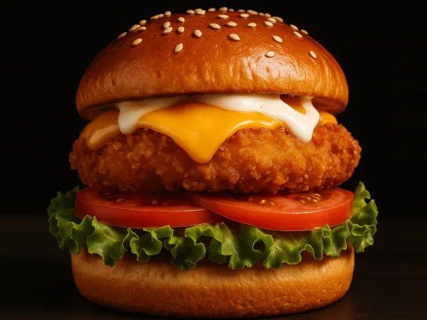 Burger de poulet