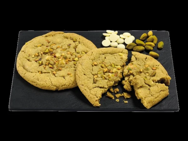 Maxi Cookie Pistache Chocolat Blanc